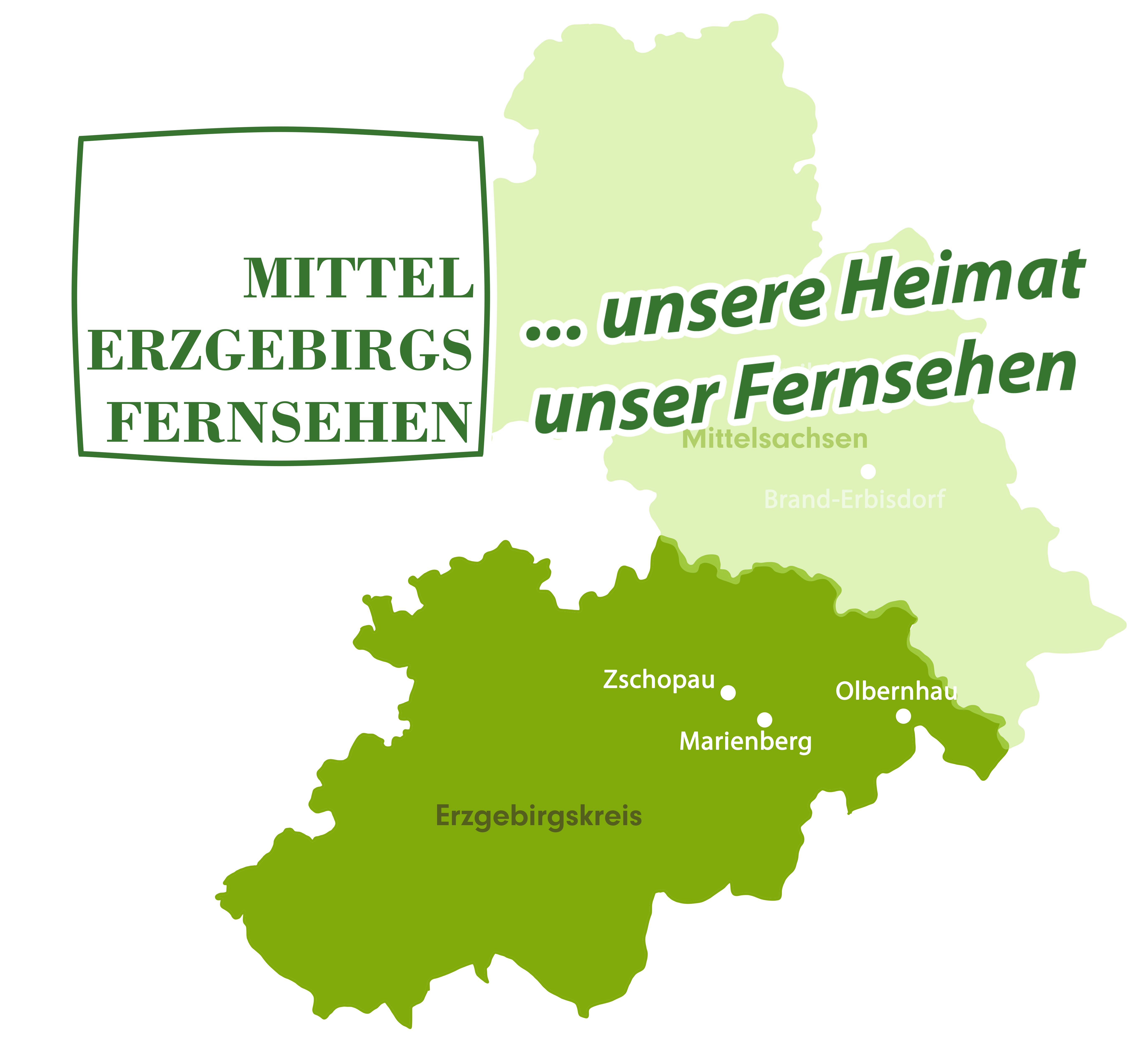 Karte  Sendegebiet