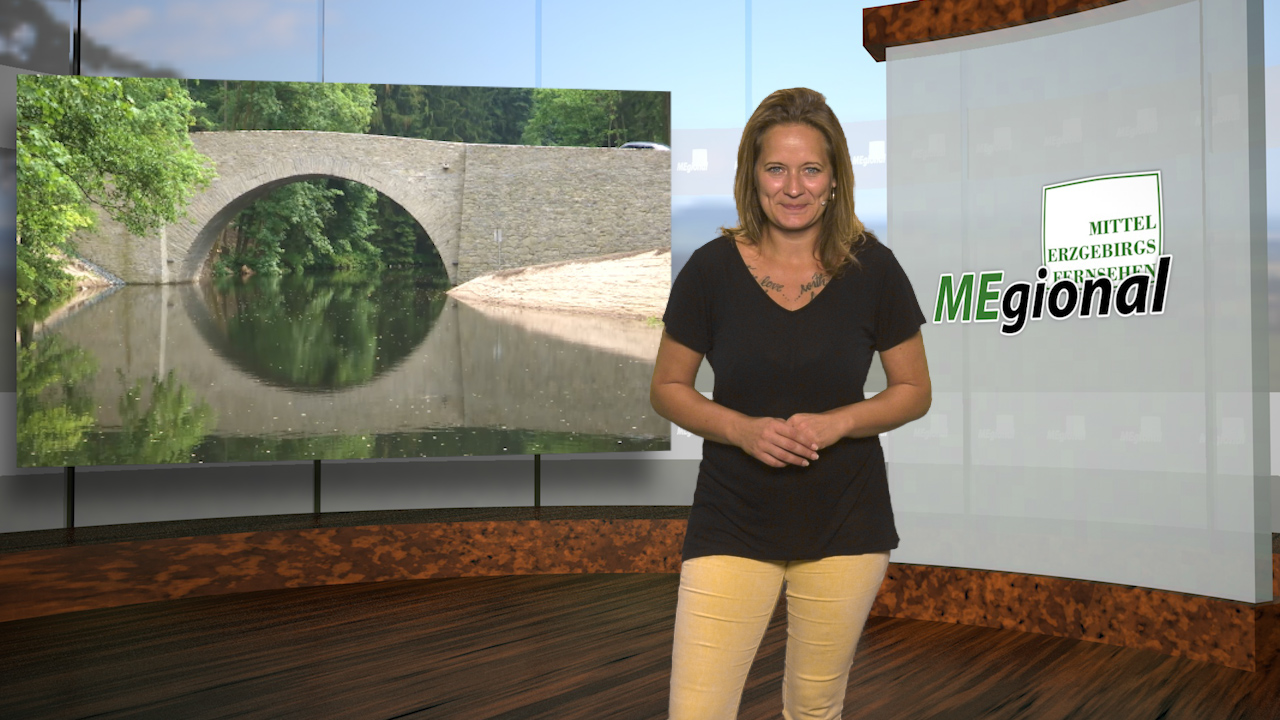 MEgional heute mit einer Brückeneinweihung in Wolkenstein