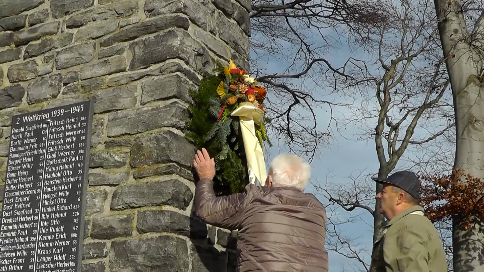 MEgional am 16. November 2020 mit dem Volkstrauertag in der Region