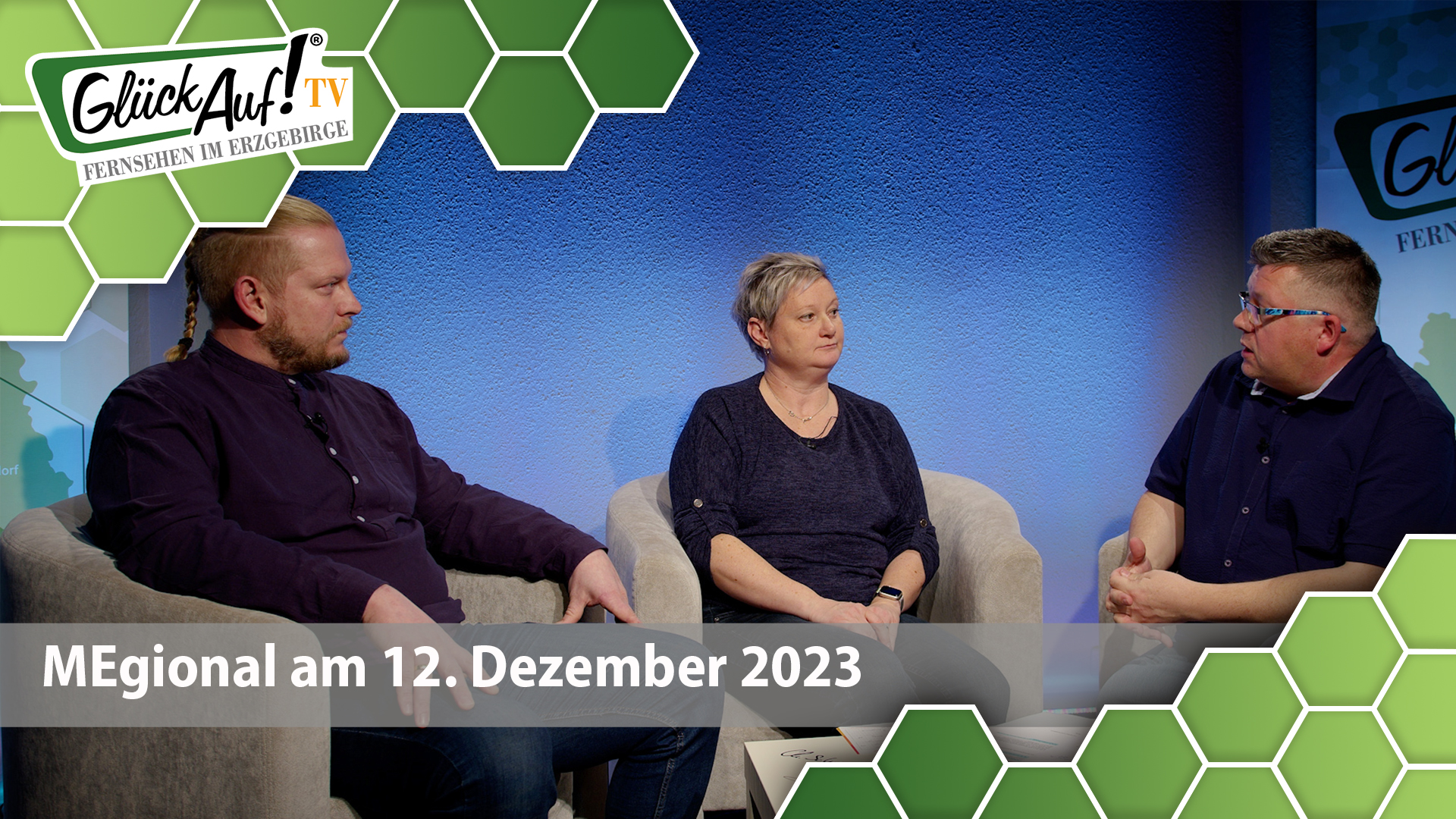 MEgional am 12. Dezember 2023 mit dem Studiogespräch zum Thema Schulsozialarbeit